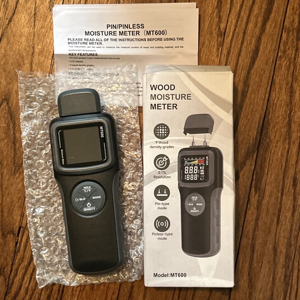 Wood Moisture Meter Model MT600