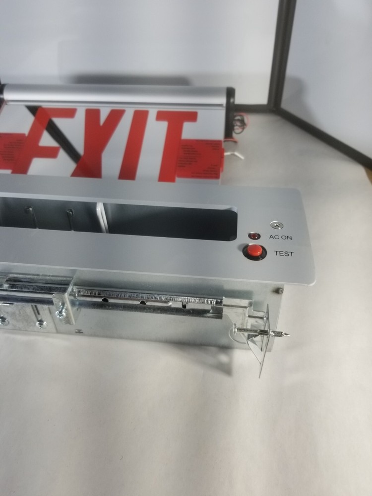 Compass CELS1RNE LED Emergency Exit Sign Red Letter Please Read Description