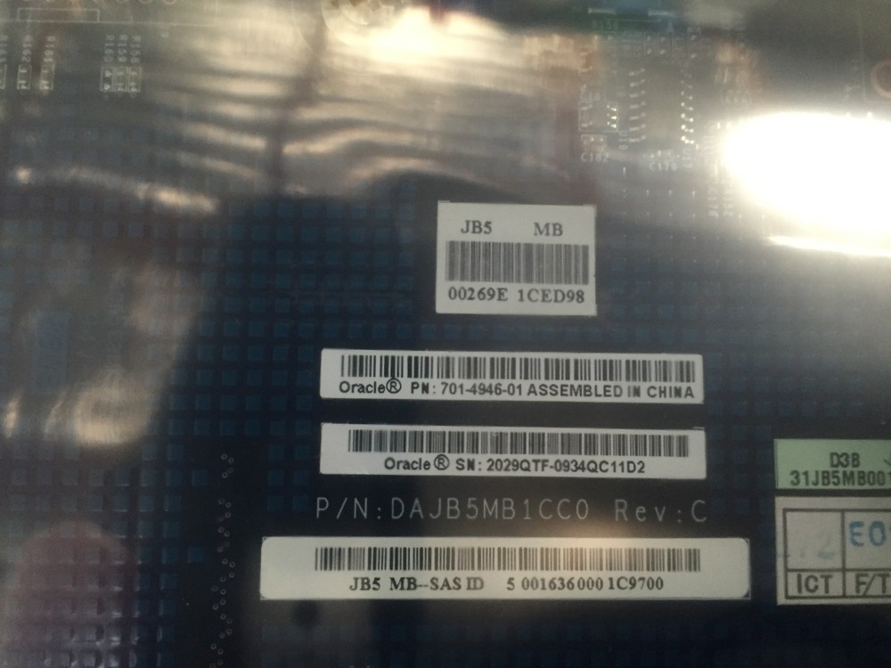 Sun Oracle 7014946 6Gbps SAS-2 Interface Module Storage