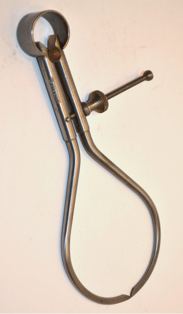 NOS MOORE & WRIGHT UK Round LEG 5 inch TOOLMAKERS Spring Outside Caliper