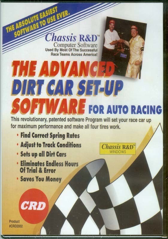 Chassis R&D 2002 Software Advanced Dirt Car Setup CD