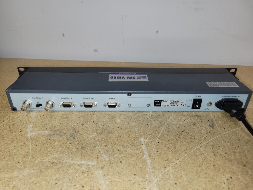 FOR.A HVS-Aux32 Control Panel