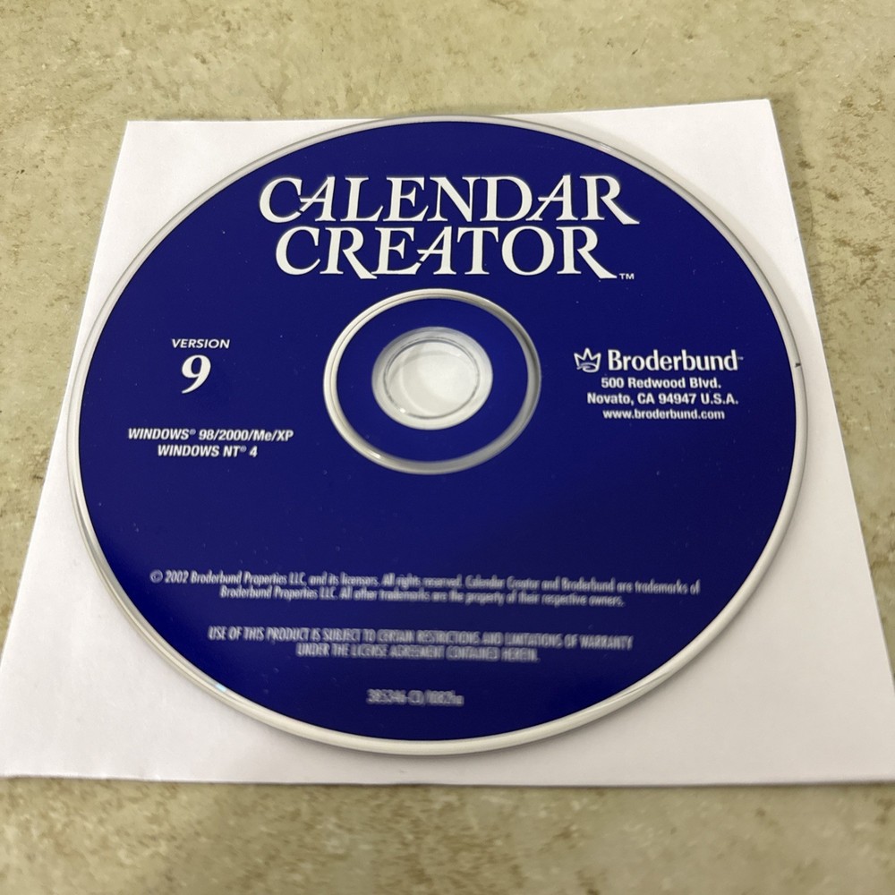 Calender Creator Version 9 For Windows