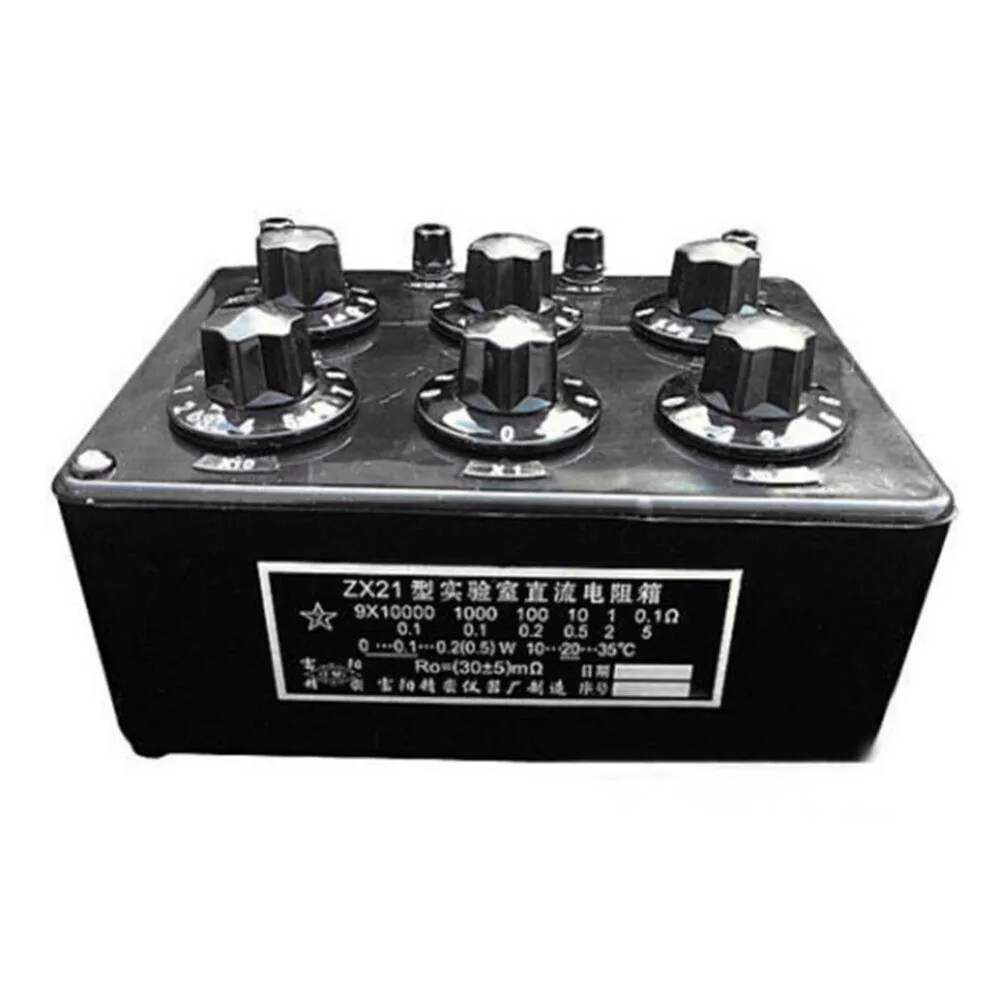 ZX21 Precision Variable Decade Resistor Resistance Box 0.1R
