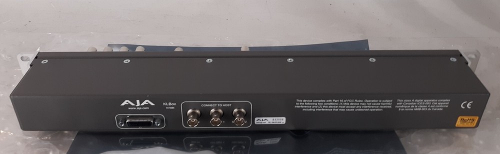 AJA KLBox 101885 Video Editing External Breakout Box
