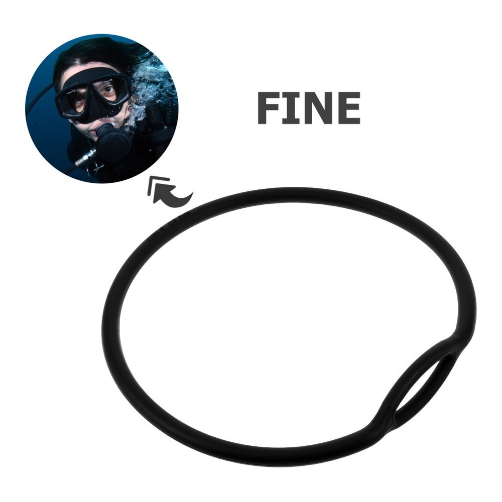 Diving Regulator Holders: Silicone Regulator Collars - Scuba Diving Necklace -