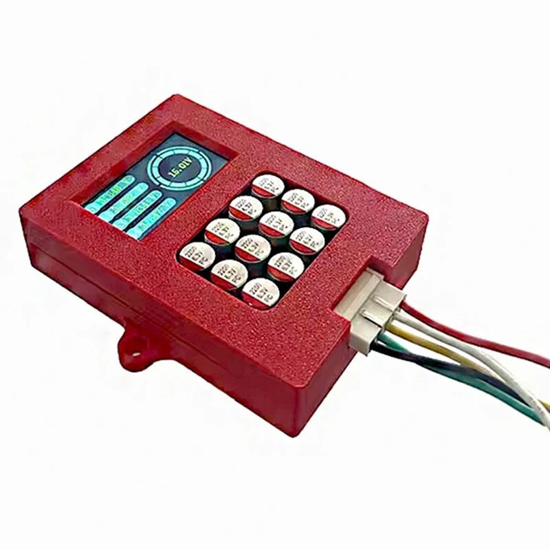 4S 5A Active Balancer LiFePo4 Li-ion Battery Pack Equalizer with Voltage display