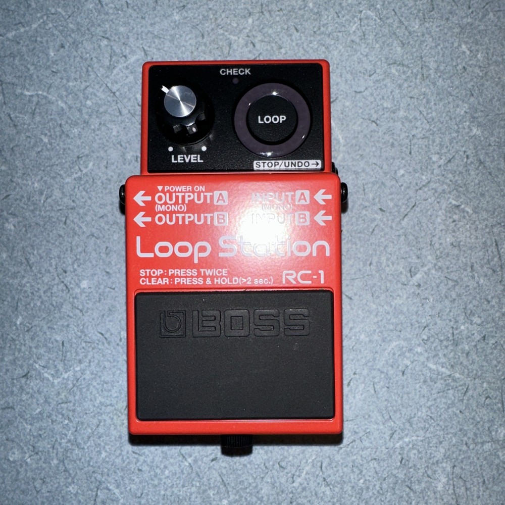 Boss RC-1 Loop Station Pedal - Mint Condition with box