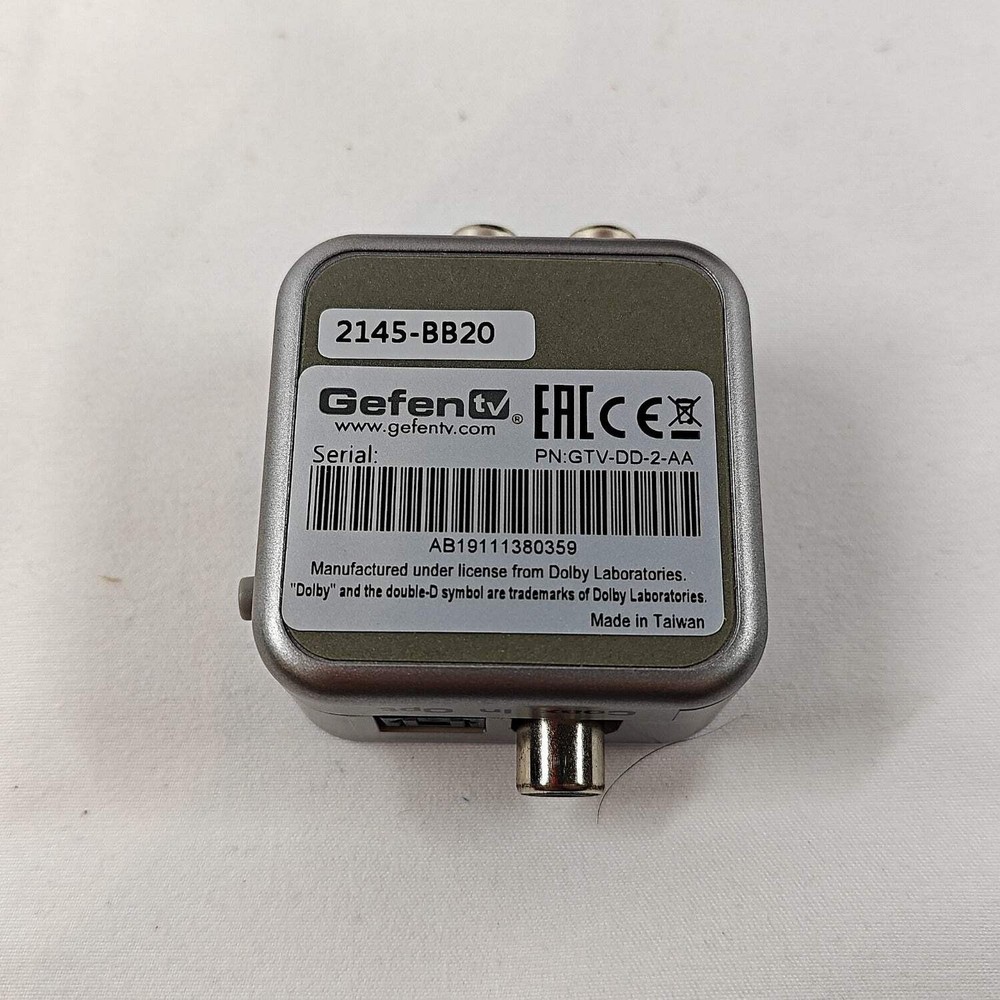 Gefen TV GTV-DD-2-AA Digital Audio Decoder
