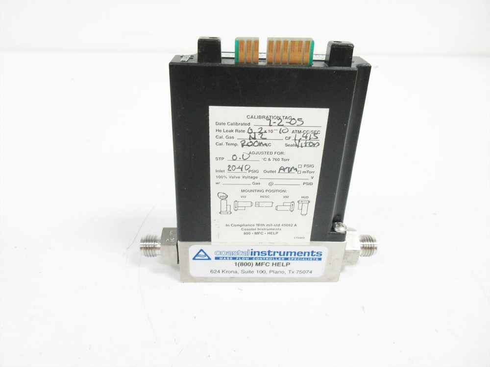 TYLAN FC-260 MASS FLOW CONTROLLER 1000 sccm AR ~ MFC ARGON