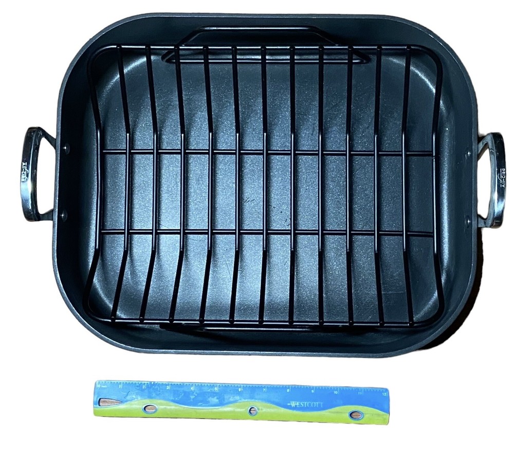 All-Clad Hard Anodized 16x13in Roasting Pan