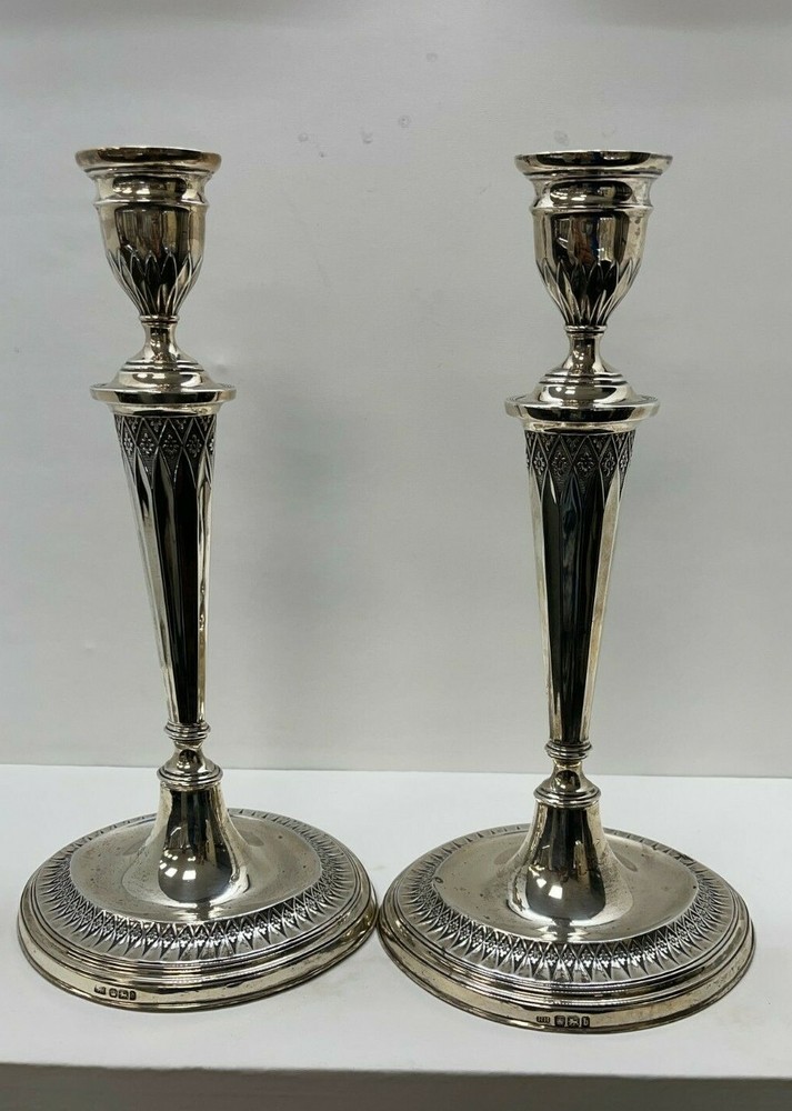 Antique Sterling Silver Candle holder
