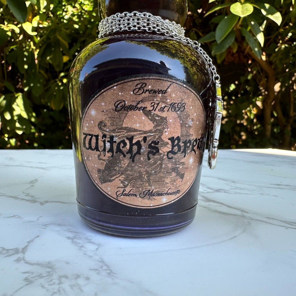 Witch's Brew Decorative Color Changing Potion Bottle Bookshelf Halloween Decor