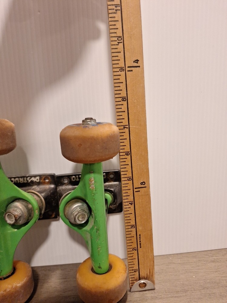 Destructo Trucks With Spitfire Wheels Green
