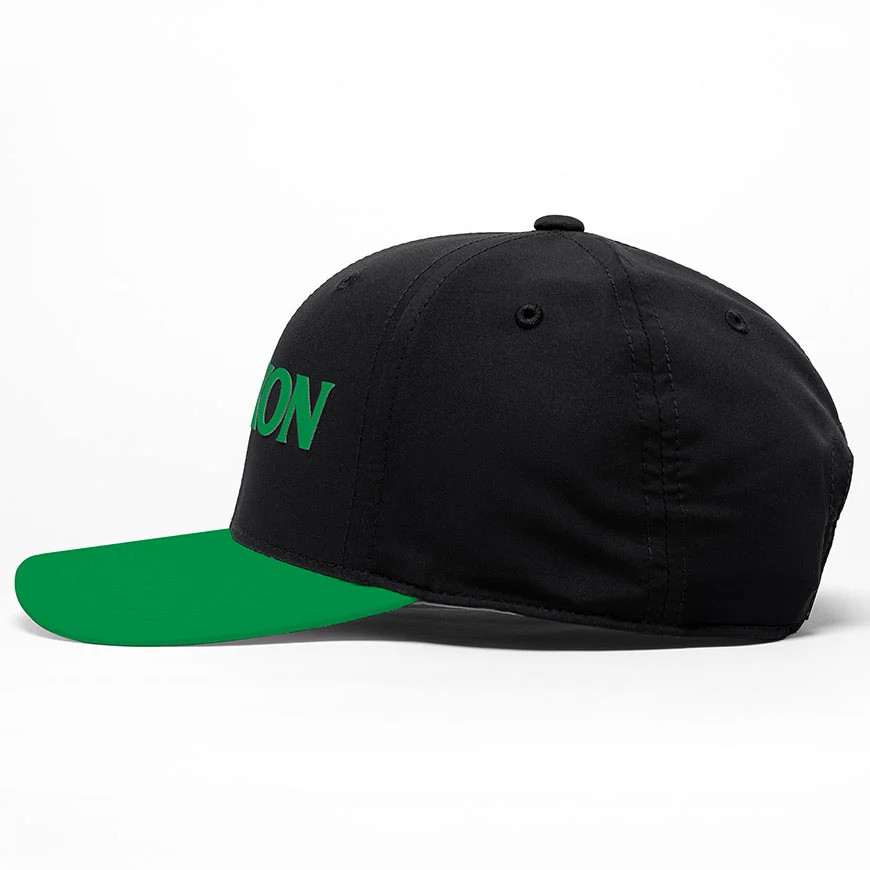 Srixon Golf Tour Tech Hat COLOR: Black/Green SIZE: Adjustable