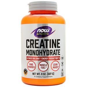 Now Creatine Monohydrate - 100% Pure Powder  227 grams