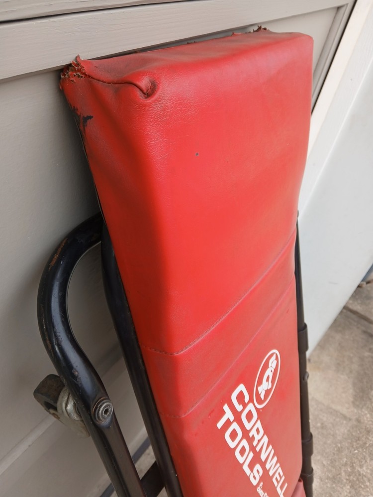 CORNWELL TOOLS Adjustable Mechanics Creeper Padded