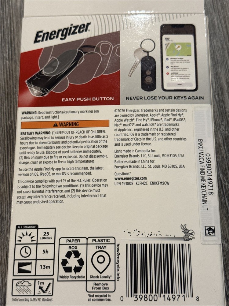 Energizer Keychain Light