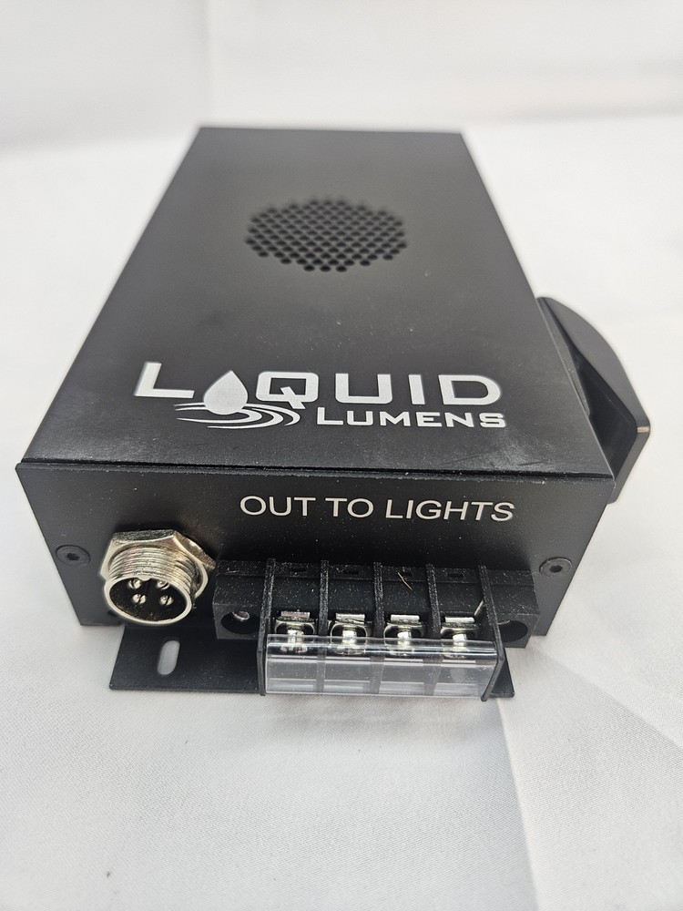 Liquid Lumens Marine 12V LED Light Controller Audio Sound Reactive Boat Lighting