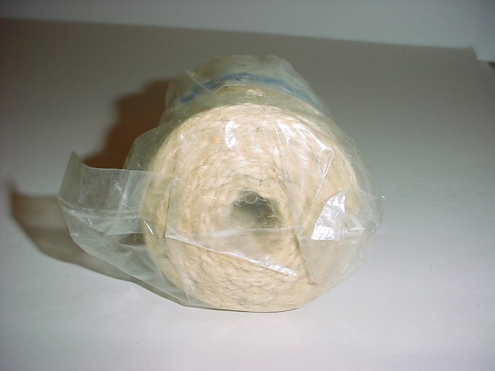 LOT THREE (3) JUTE MACRAME CORDS ROPES - DIFFERENT QUANTITY, COLORS & THICKNESS