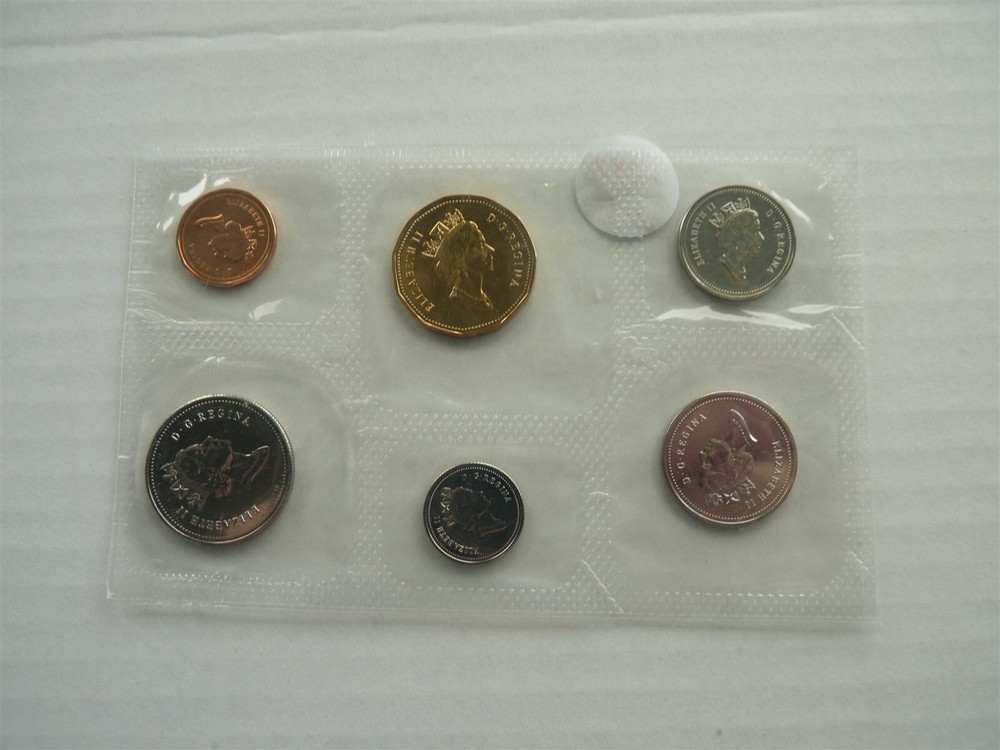 ORIGINAL 1993 CANADA SCEALE PL SET ROYAL CANADA MINT