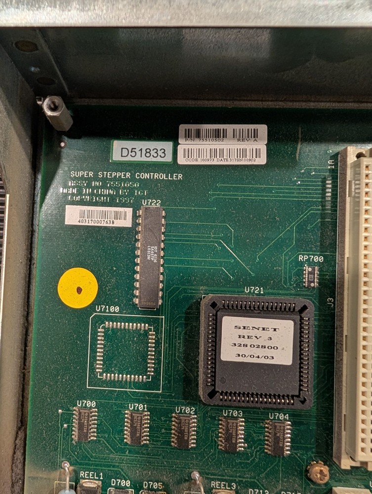 IGT S2000 Slot Machine MPU CPU