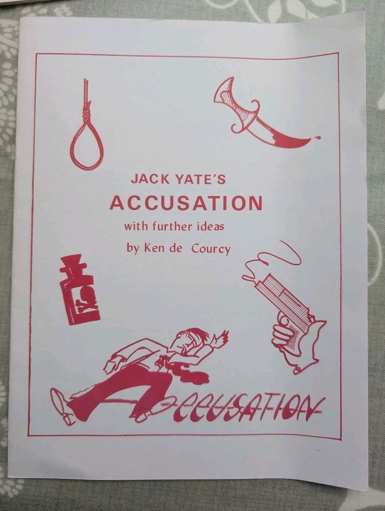 Ken de Courcey Magic Book Bundle - card magic, mental magic, etc. - some signed