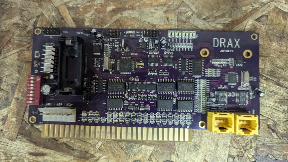 Goldfinger DRAX I/O PCB Controller Board Skill Games Touchscreen Printer Arcade