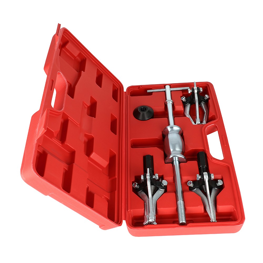 3 Jaw Gear Bearing Slide Hammer Puller Internal External Puller Tool Kit