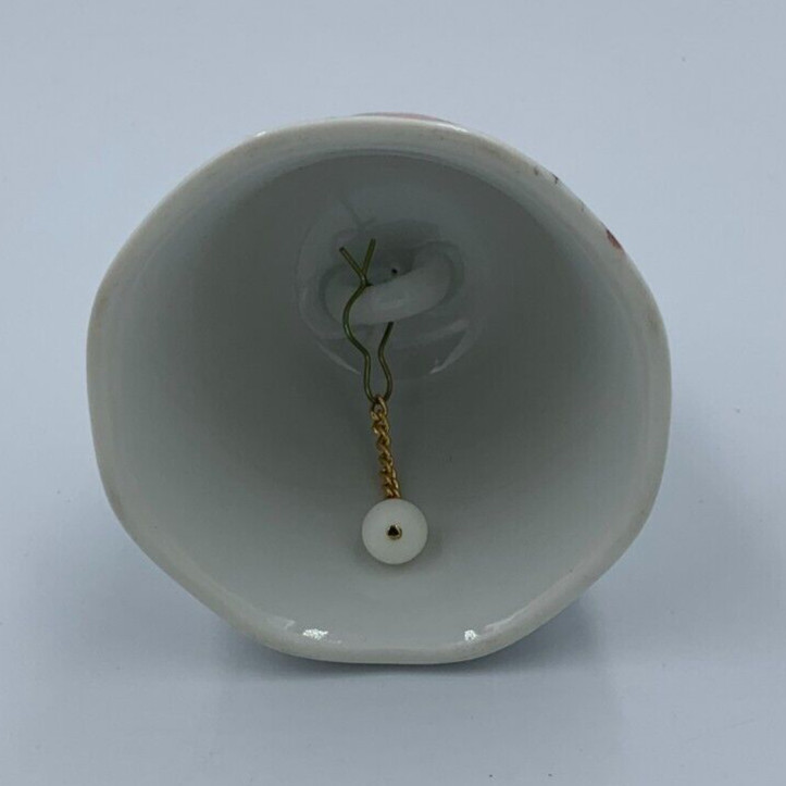 Ceramic Vintage Floral Flower Bell