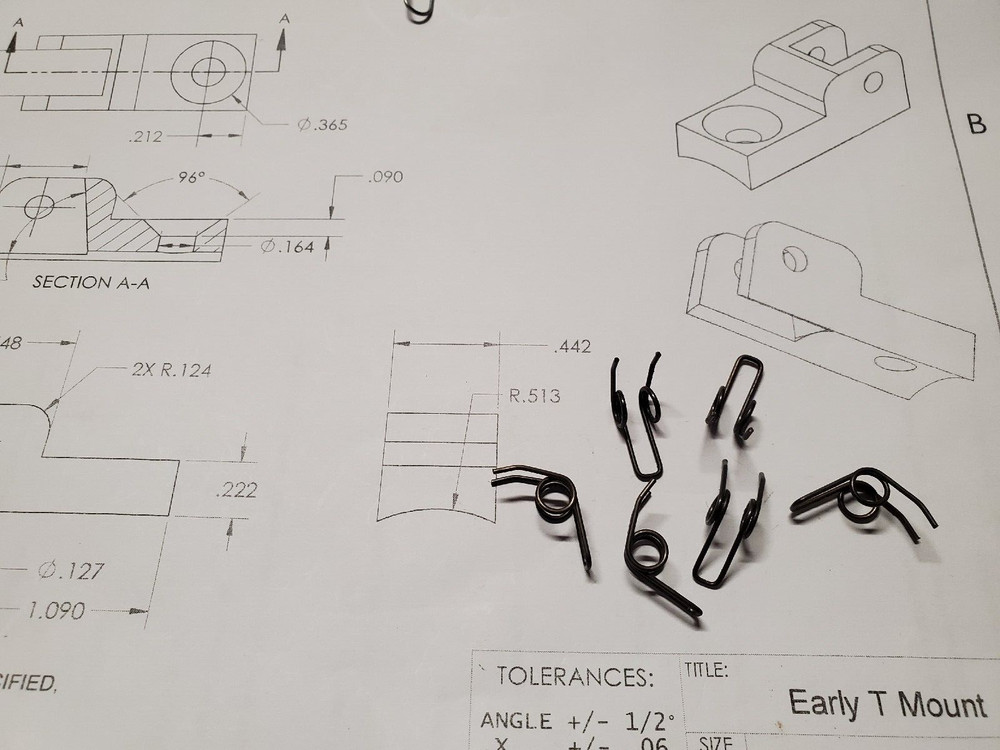 Benjamin 310, 312, 317 trigger spring