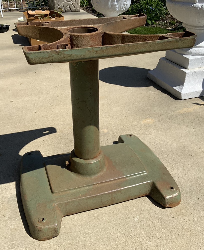 Vintage Cast Iron Table Saw Base 103