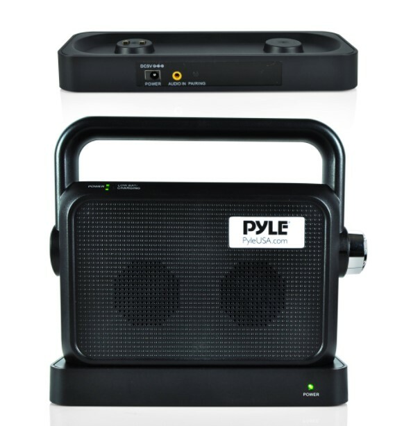Pyle PTVSP18 Wireless TV Speaker Transmitter & Receiver Comfort Hearing System