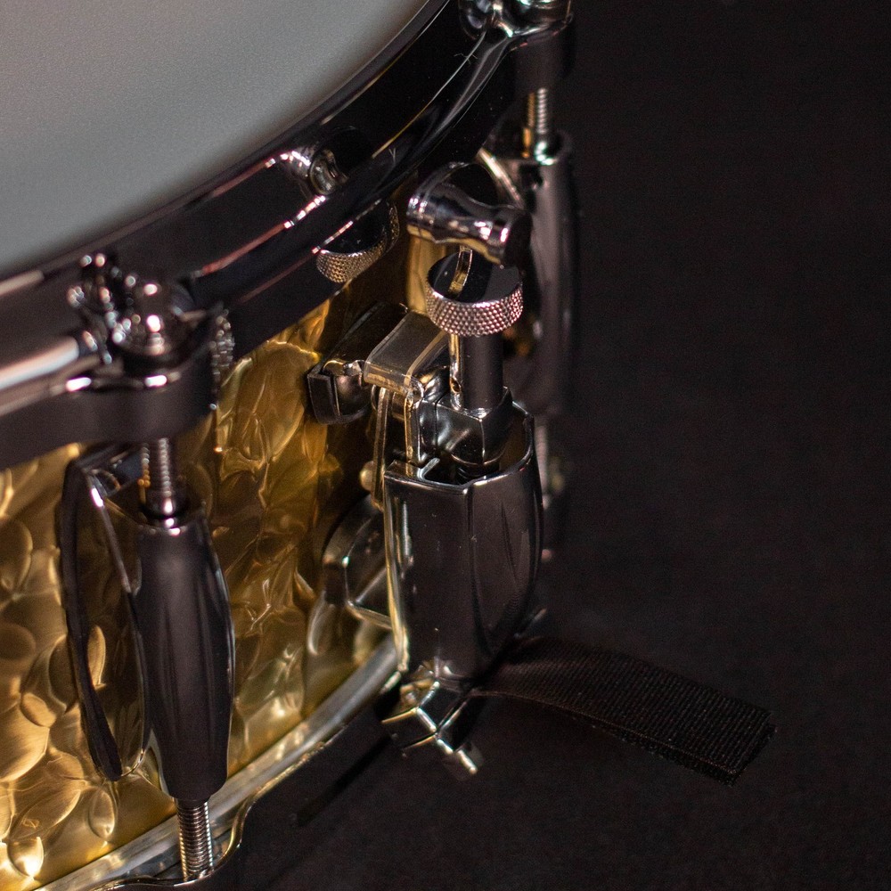 Gretsch 14" x 5" Full Range Hammered Brass Snare Drum