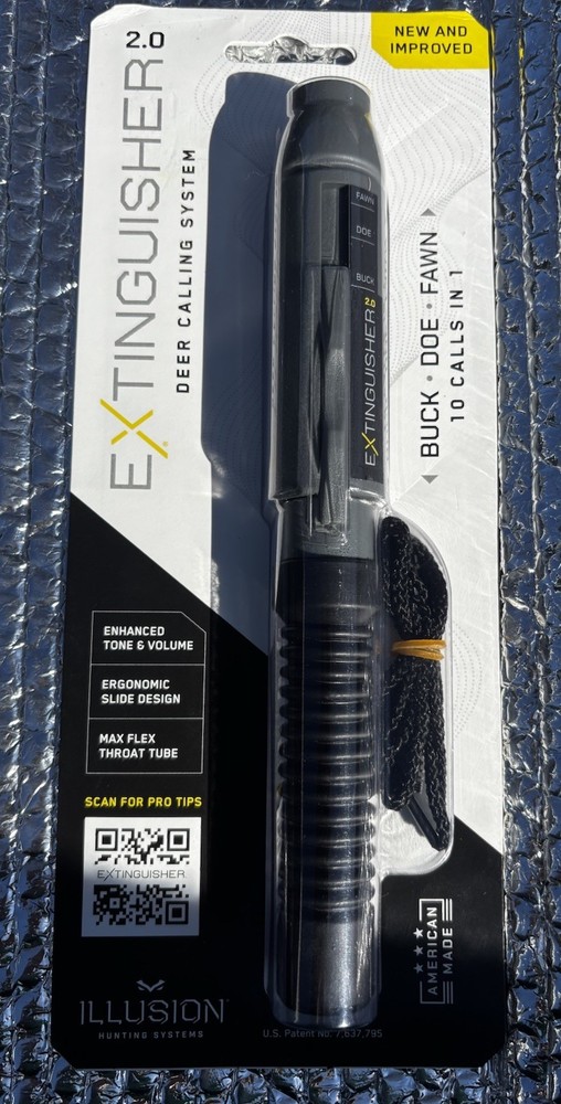 Illusion Systems Extinguisher Deer Call 2/0, Gray