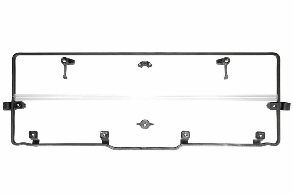 Polaris Ranger XP 900 Folding Rear Windshield Back Window Dust Panel 2013-2019