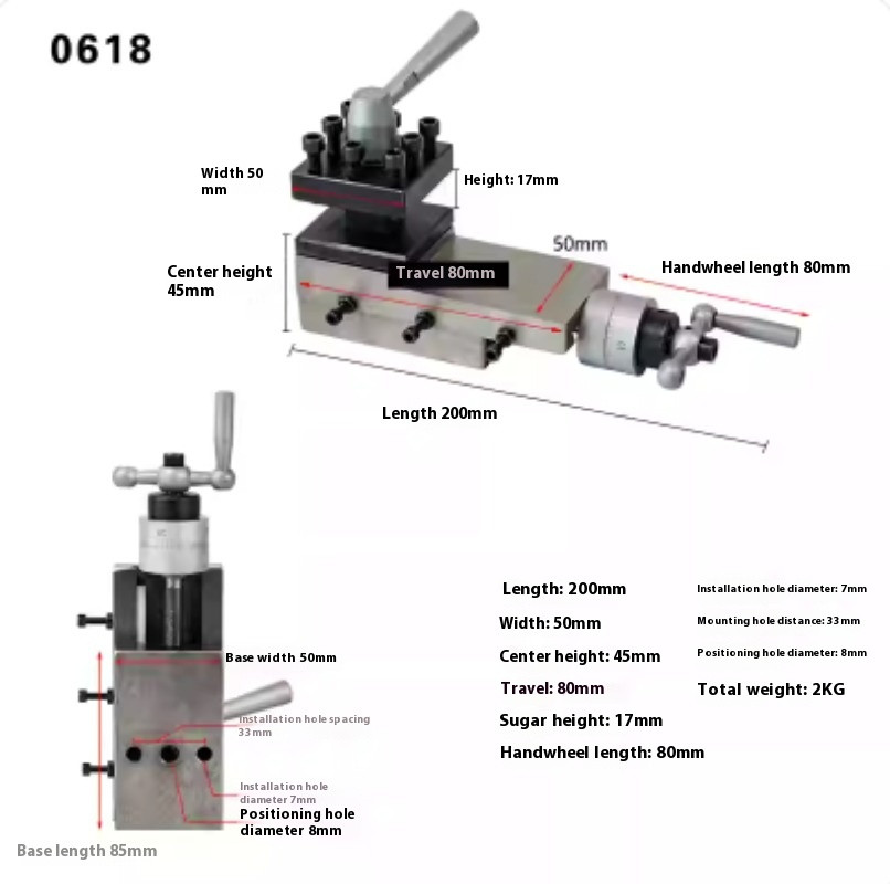 Accessory Holder for Precision Machining of Lathe Tool Holder Assemblies