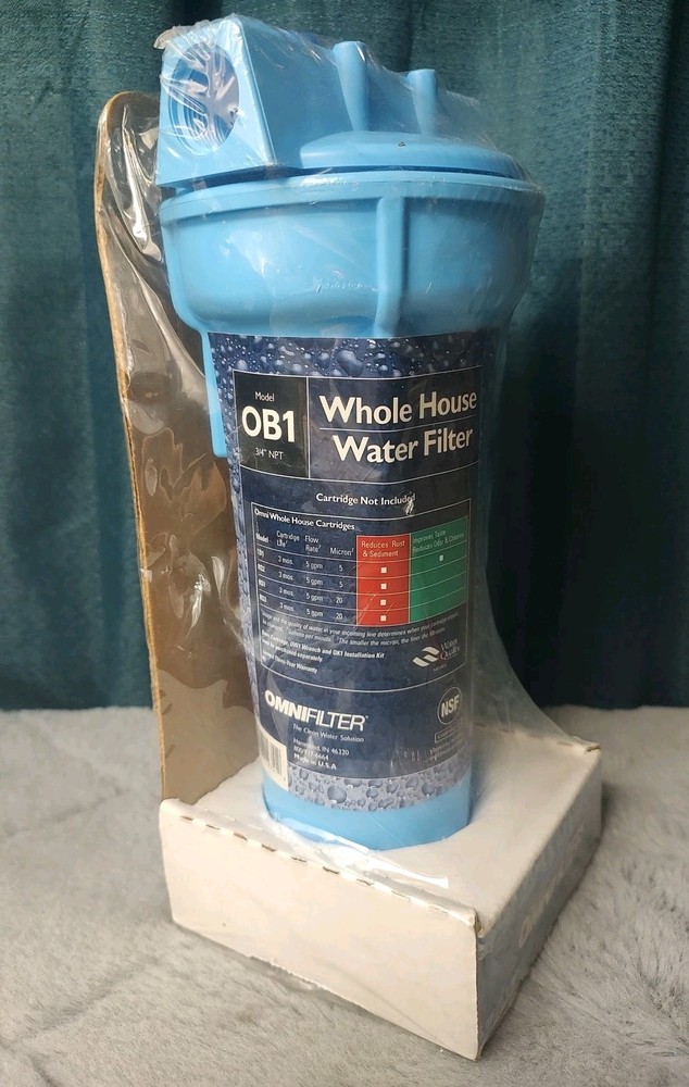 OMNIFilter 10" Whole House Water Filter System Housing No Cartridge