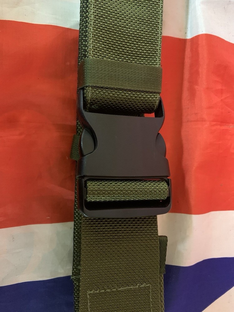 British Army Webbing Hip Belt Olive Medium