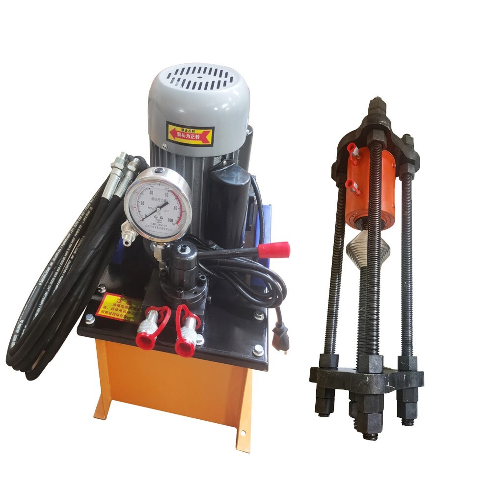 100T Chain Pressing Sleeve Pressing Machine 220V 1500W Compression  Pin Dismantl