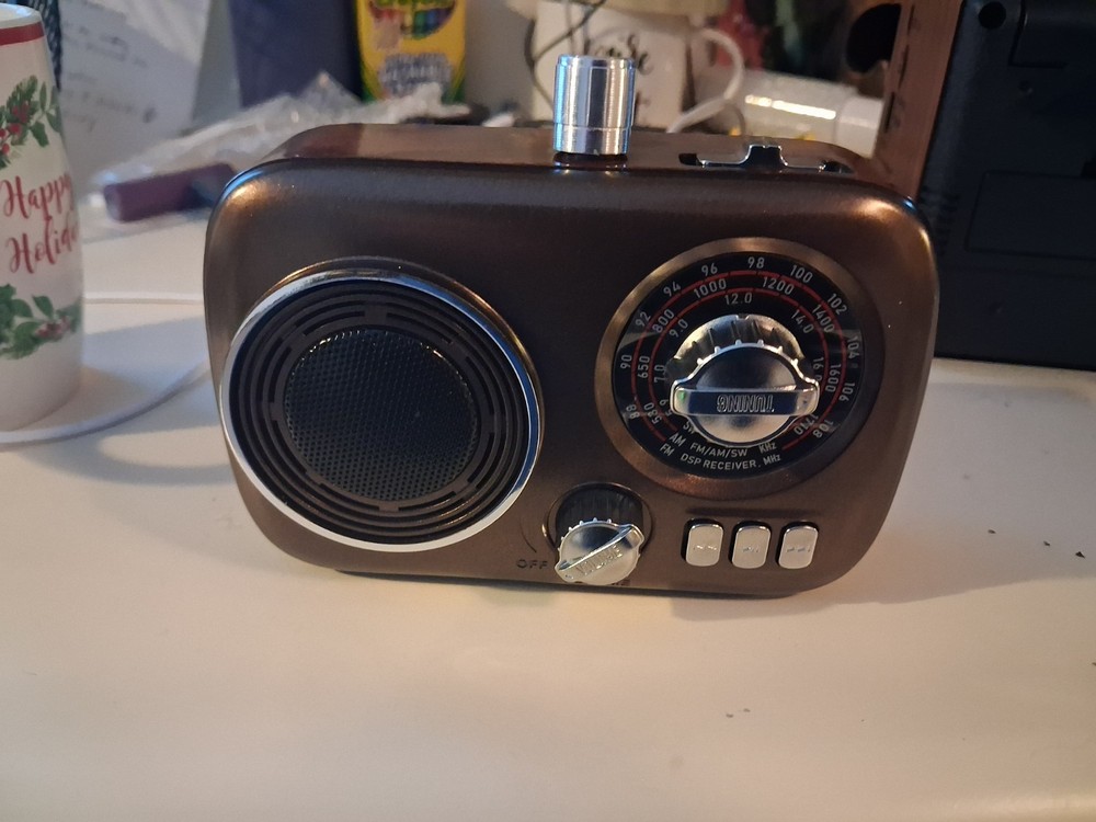 Compact Spirit Box Am Fm Sw Adjustable Speed Custom