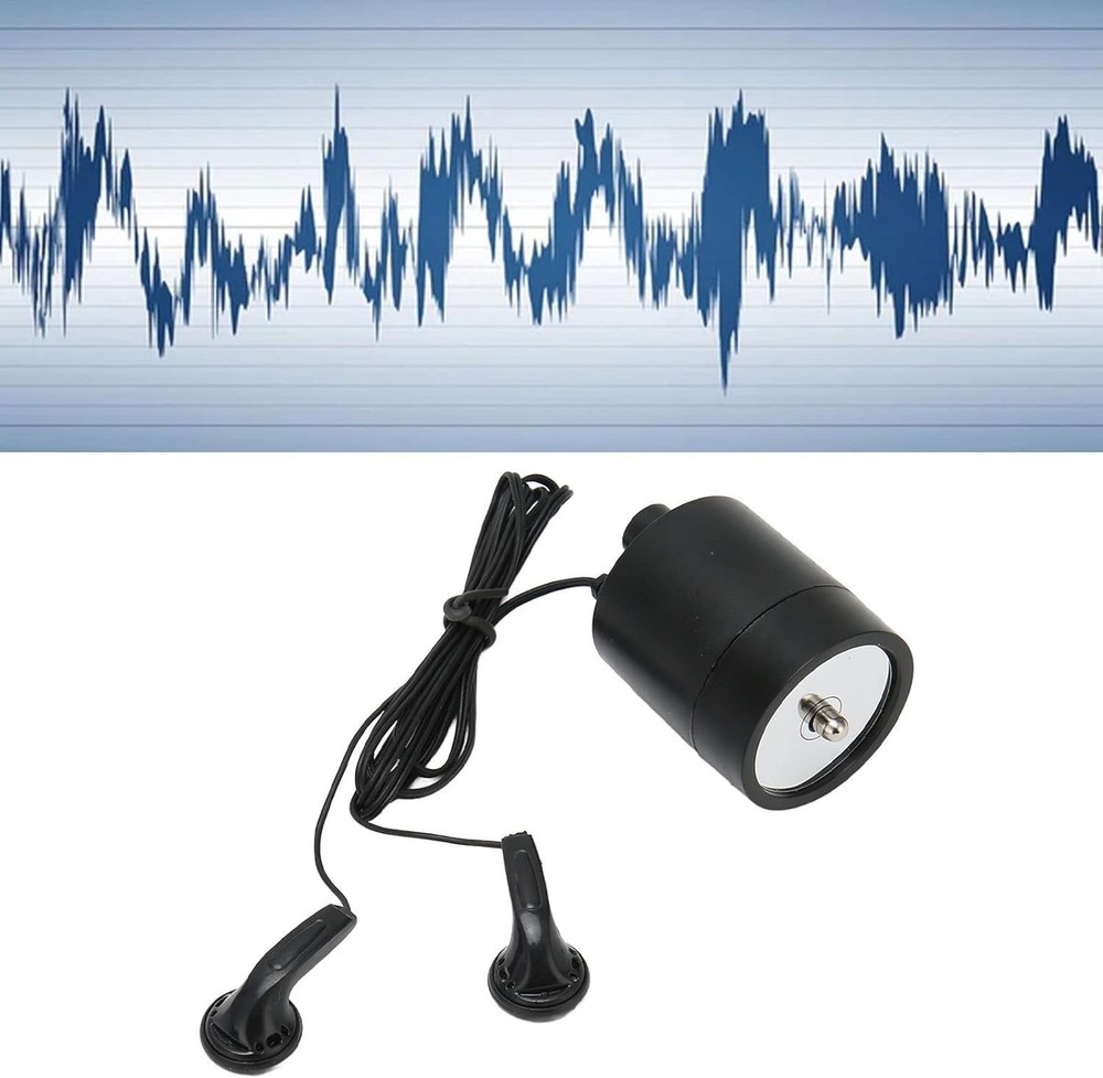 High-Strength Through Wall Microphone for Sound Amplification and Leak Detection