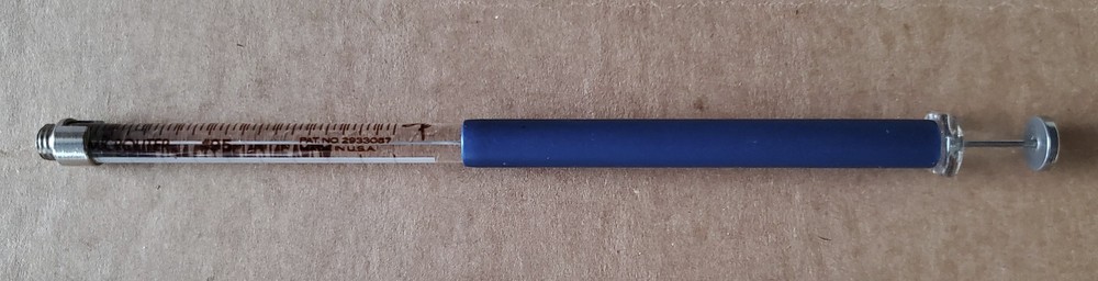 Hamilton 5 µL Model #95, Removable Needle (RN) (NO Needle) Blue Holder