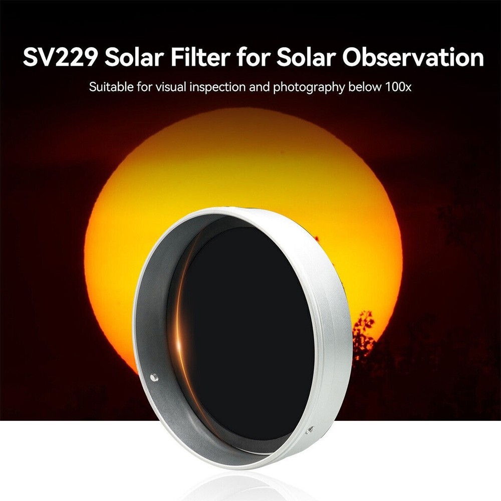 SVBONY SV229 Solar Eclipse Telescope Filter 140mm For Eclipses Observation