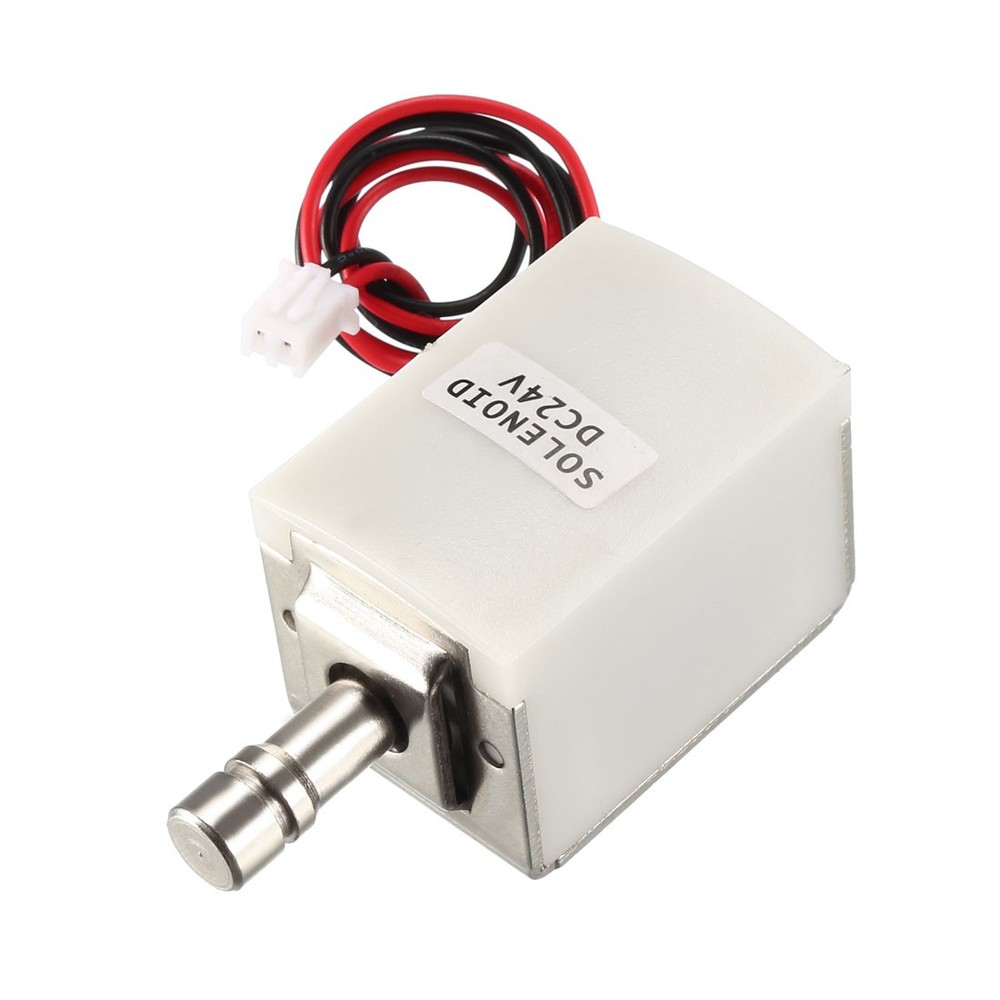 DC24V 1A 9.6MM Electromagnetic Solenoid Lock Push Pull Type