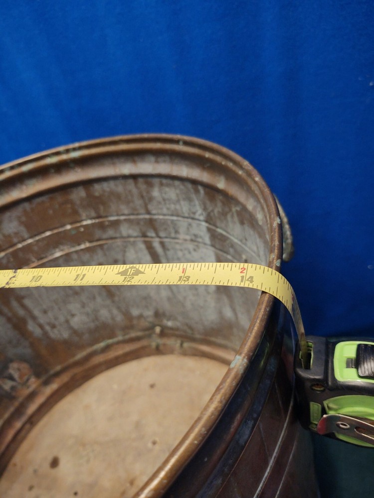 Vintage BRASS Container On 3 Feet
