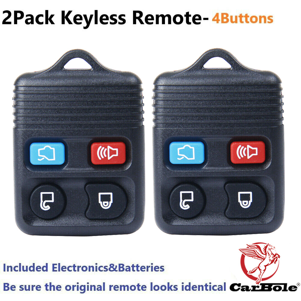 2x Keyless Entry Remote Control Car Key For Ford Explore 1999 2000 2001 2002-05