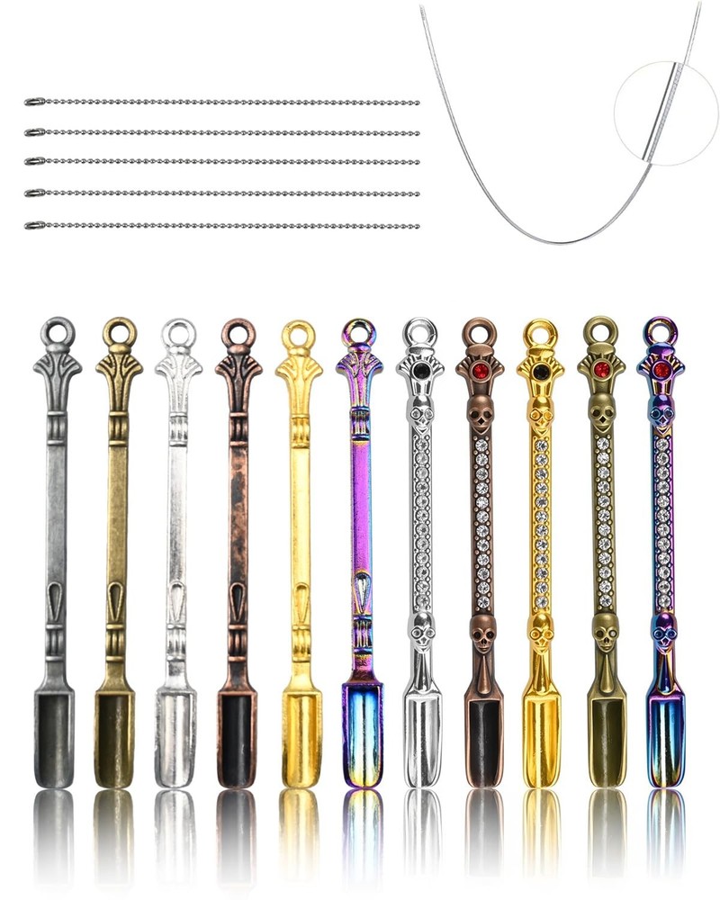 Mini Measuring Metal Spoons Multicolor Small Shovel Spoon Set