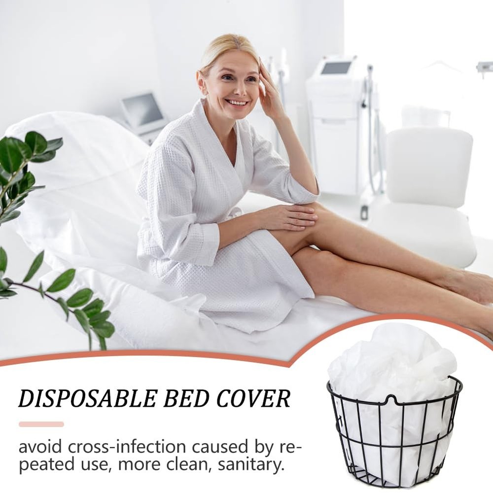 30PCS Disposable Fitted Massage Table Sheets, Heavy Duty Elastic Disposable