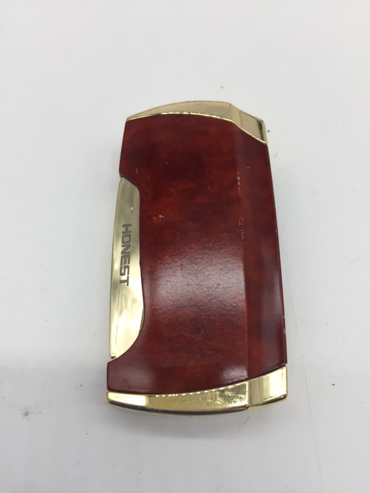 Honest Double Torch Gas Cigarette Cigar Lighter ReFillable with Punch